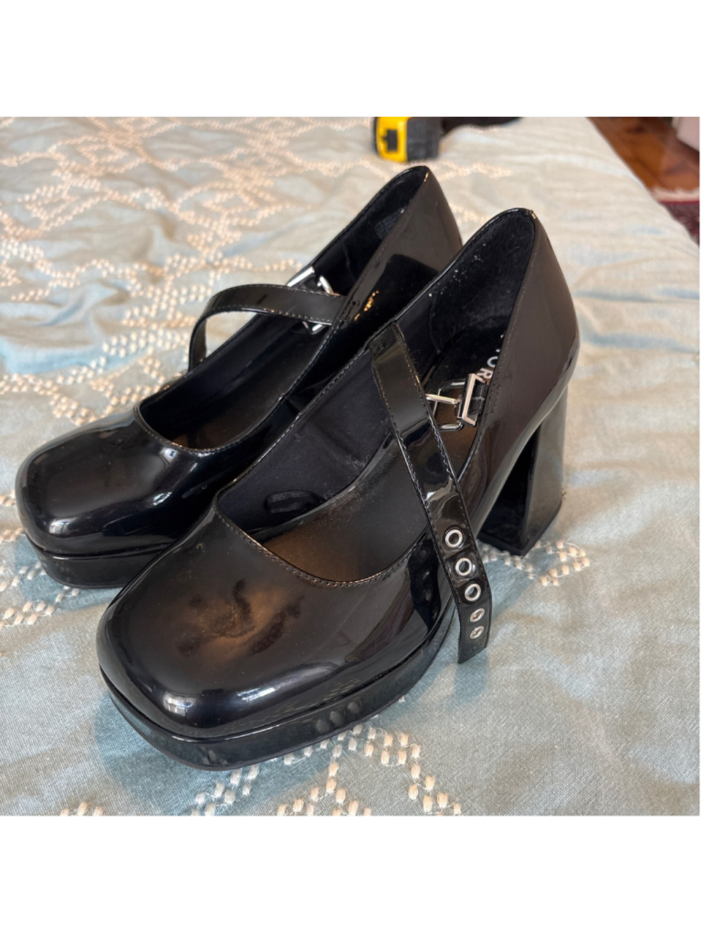 Women's Torrid Black Platform Mary Jane Heels Size 7.5